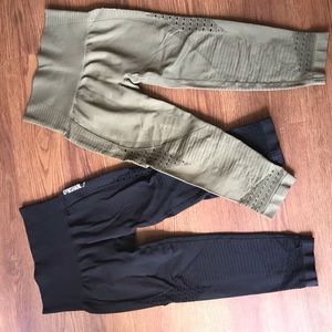 GYM SHARK seamless Capri leggings bundle